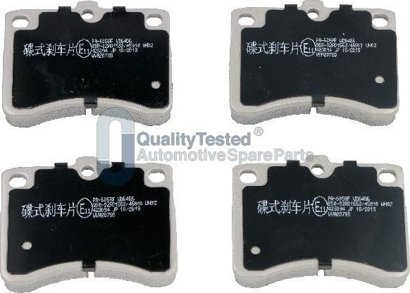 Japanparts PA605JM - Тормозные колодки, дисковые, комплект abcparts.ee