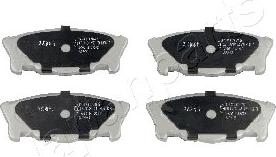 Japanparts PA-603AF - Тормозные колодки, дисковые, комплект abcparts.ee