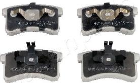 Japanparts PA-610AF - Тормозные колодки, дисковые, комплект abcparts.ee