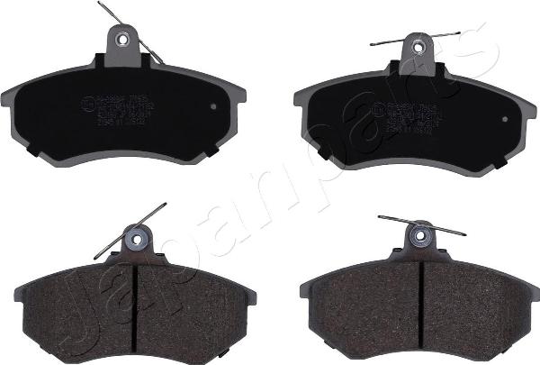 Japanparts PA-0989AF - Тормозные колодки, дисковые, комплект abcparts.ee