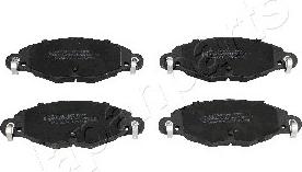 Japanparts PA-0617AF - Тормозные колодки, дисковые, комплект abcparts.ee