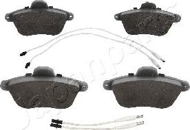 Japanparts PA-0632AF - Тормозные колодки, дисковые, комплект abcparts.ee