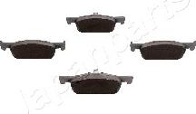 Japanparts PA-0093AF - Тормозные колодки, дисковые, комплект abcparts.ee