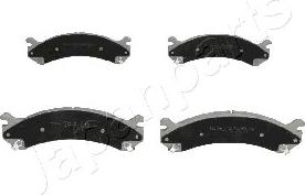Japanparts PA-009AF - Тормозные колодки, дисковые, комплект abcparts.ee