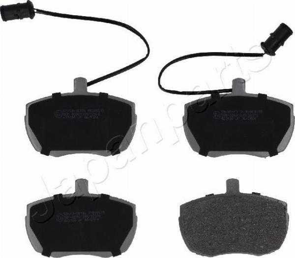 Japanparts PA-00106AF - Тормозные колодки, дисковые, комплект abcparts.ee