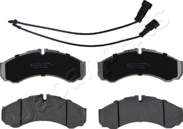 Japanparts PA-00102AF - Тормозные колодки, дисковые, комплект abcparts.ee