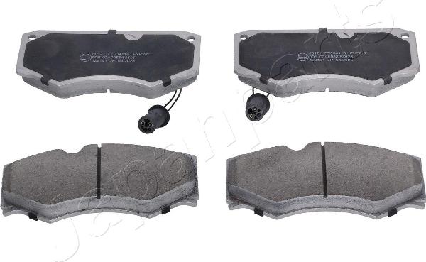 Japanparts PA-00121AF - Тормозные колодки, дисковые, комплект abcparts.ee