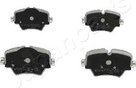 Japanparts PA-0107AF - Тормозные колодки, дисковые, комплект abcparts.ee