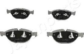 Japanparts PA-0122AF - Тормозные колодки, дисковые, комплект abcparts.ee