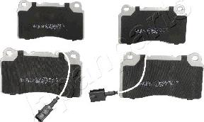 Japanparts PA-0204AF - Тормозные колодки, дисковые, комплект abcparts.ee