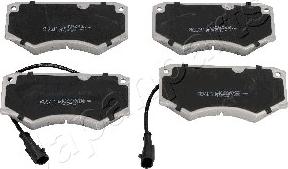 Japanparts PA-0231AF - Тормозные колодки, дисковые, комплект abcparts.ee