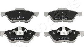 Japanparts PA-0709AF - Тормозные колодки, дисковые, комплект abcparts.ee