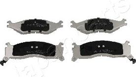 Japanparts PA-392AF - Тормозные колодки, дисковые, комплект abcparts.ee