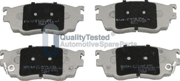 Japanparts PA318JM - Тормозные колодки, дисковые, комплект abcparts.ee