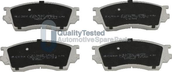 Japanparts PA382JM - Тормозные колодки, дисковые, комплект abcparts.ee