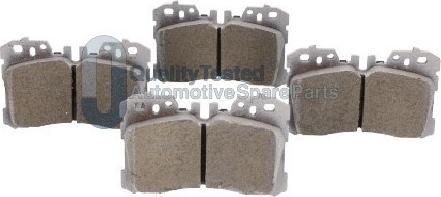 Japanparts PA2020JM - Тормозные колодки, дисковые, комплект abcparts.ee