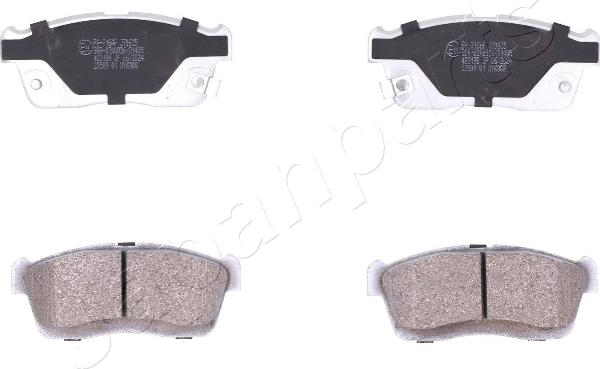Japanparts PA-716AF - Тормозные колодки, дисковые, комплект abcparts.ee