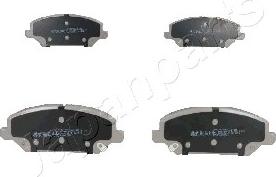 Japanparts PA-H25AF - Тормозные колодки, дисковые, комплект abcparts.ee