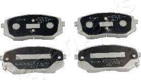 Japanparts PA-H23AF - Тормозные колодки, дисковые, комплект abcparts.ee