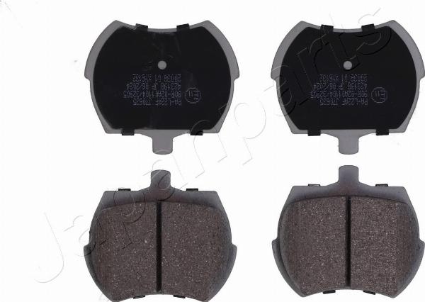 Japanparts PA-L22AF - Тормозные колодки, дисковые, комплект abcparts.ee