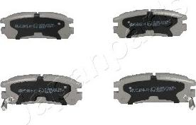 Japanparts PP-999AF - Тормозные колодки, дисковые, комплект abcparts.ee