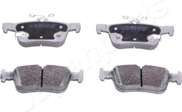 Japanparts PP-0327AF - Тормозные колодки, дисковые, комплект abcparts.ee