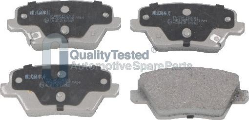 Japanparts PPK15JM - Тормозные колодки, дисковые, комплект abcparts.ee