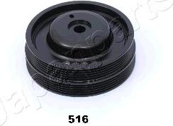 Japanparts PU-516 - Шкив коленчатого вала abcparts.ee