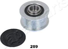 Japanparts RA-209 - Шкив генератора, муфта abcparts.ee