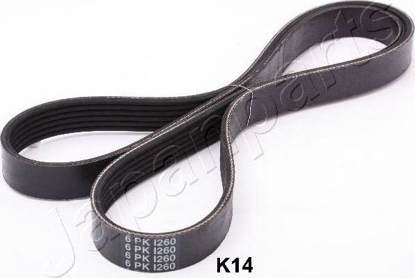 Japanparts TV-K14 - Поликлиновой ремень abcparts.ee