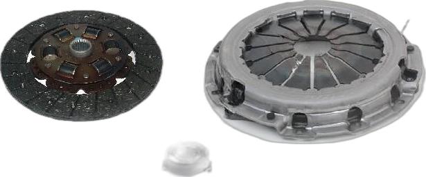 Japko 92384 - Комплект сцепления abcparts.ee