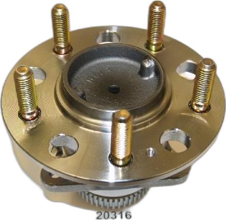 Japko 420316 - Ступица колеса, поворотный кулак abcparts.ee