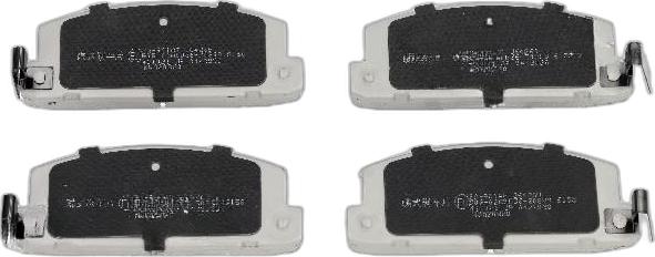Japko 50901 - Тормозные колодки, дисковые, комплект abcparts.ee