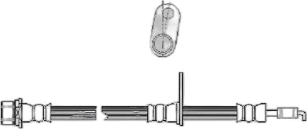 Japko 692041 - Кронштейн, тормозной шланг abcparts.ee