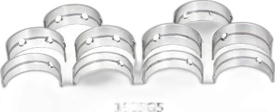 Japko 61605G5 - Комплект подшипников коленчатого вала abcparts.ee