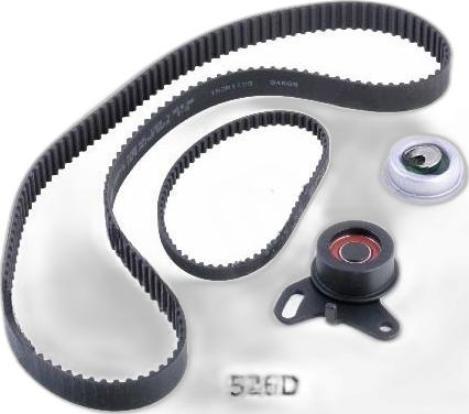 Japko KJT526D - Комплект зубчатого ремня ГРМ abcparts.ee