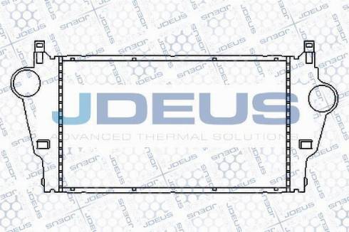 Jdeus 823M29 - Интеркулер, теплообменник турбины abcparts.ee