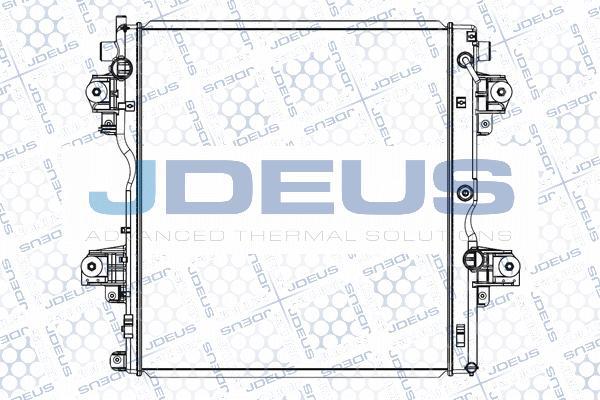 Jdeus M-0280810 - Радиатор, охлаждение двигателя abcparts.ee
