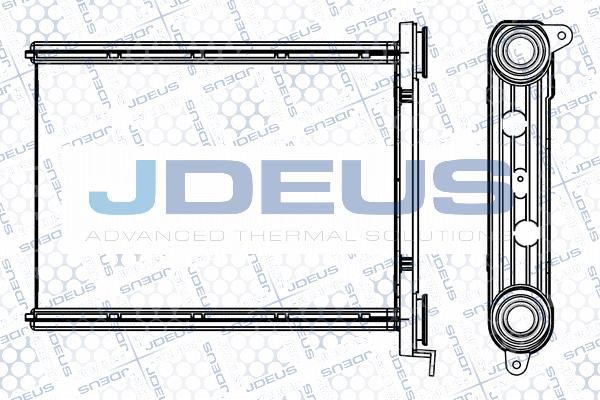 Jdeus M-223099A - Теплообменник, отопление салона abcparts.ee