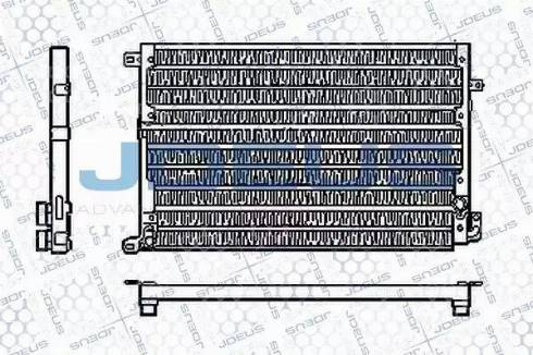 Jdeus RA7360040 - Конденсатор кондиционера abcparts.ee