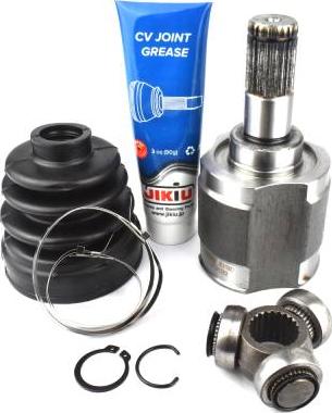 JIKIU JC11027 - Комплект ШРУСа, приводной вал, шарнир abcparts.ee