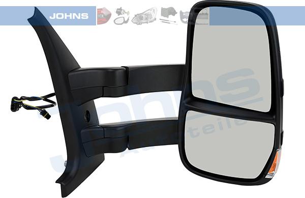 Johns 40 43 38-50 - Наружное зеркало abcparts.ee