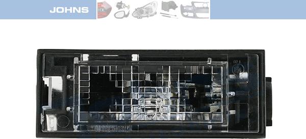 Johns 60 09 87-96 - Фонарь освещения номерного знака abcparts.ee
