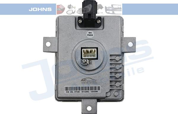 Johns 38 01 11-1 - Устройство управления, освещение abcparts.ee