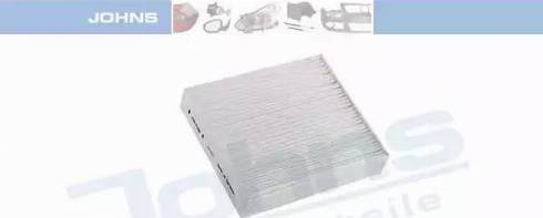Johns IRF 0124 - Фильтр воздуха в салоне abcparts.ee