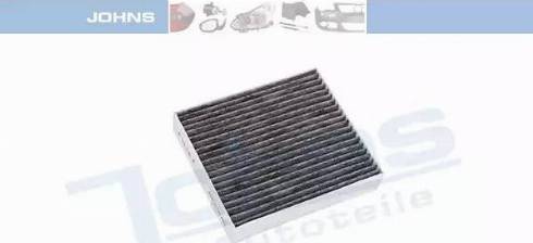 Johns IRF 1124 - Фильтр воздуха в салоне abcparts.ee