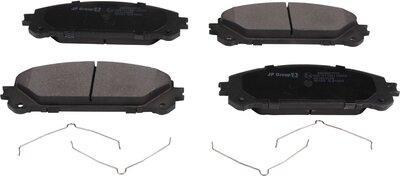 JP Group 4863607510 - Тормозные колодки, дисковые, комплект abcparts.ee