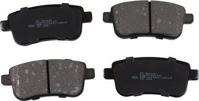 JP Group 4363700210 - Тормозные колодки, дисковые, комплект abcparts.ee