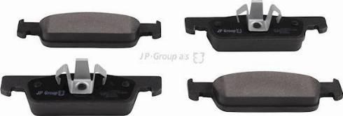 JP Group 5163600410 - Тормозные колодки, дисковые, комплект abcparts.ee
