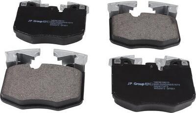 JP Group 1463616610 - Тормозные колодки, дисковые, комплект abcparts.ee